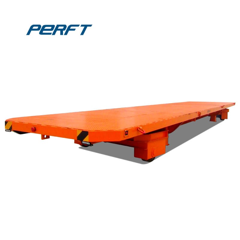 rail flat cart for steel plant 90 ton